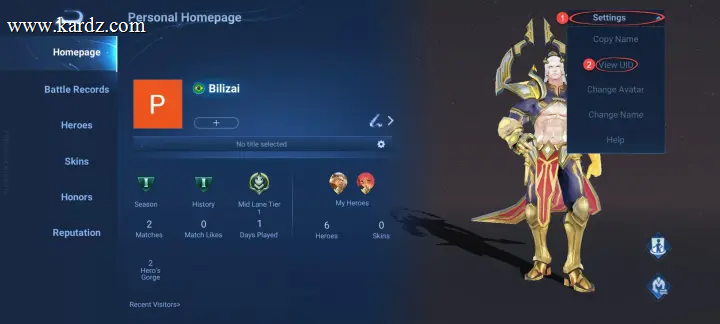 Honor of Kings Token